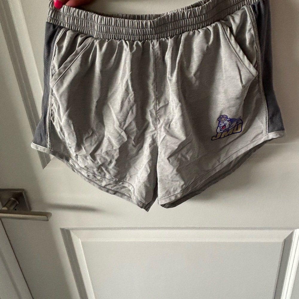 Under Armour Gray Athletic Shorts Lightweight Elastic Waist